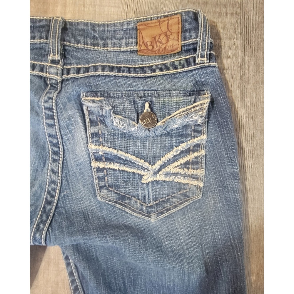 BKE Jeans Womens 29X31.5 Stella Bootcut Flap Pockets Casual Western Rodeo Y2K - Picture 12 of 15